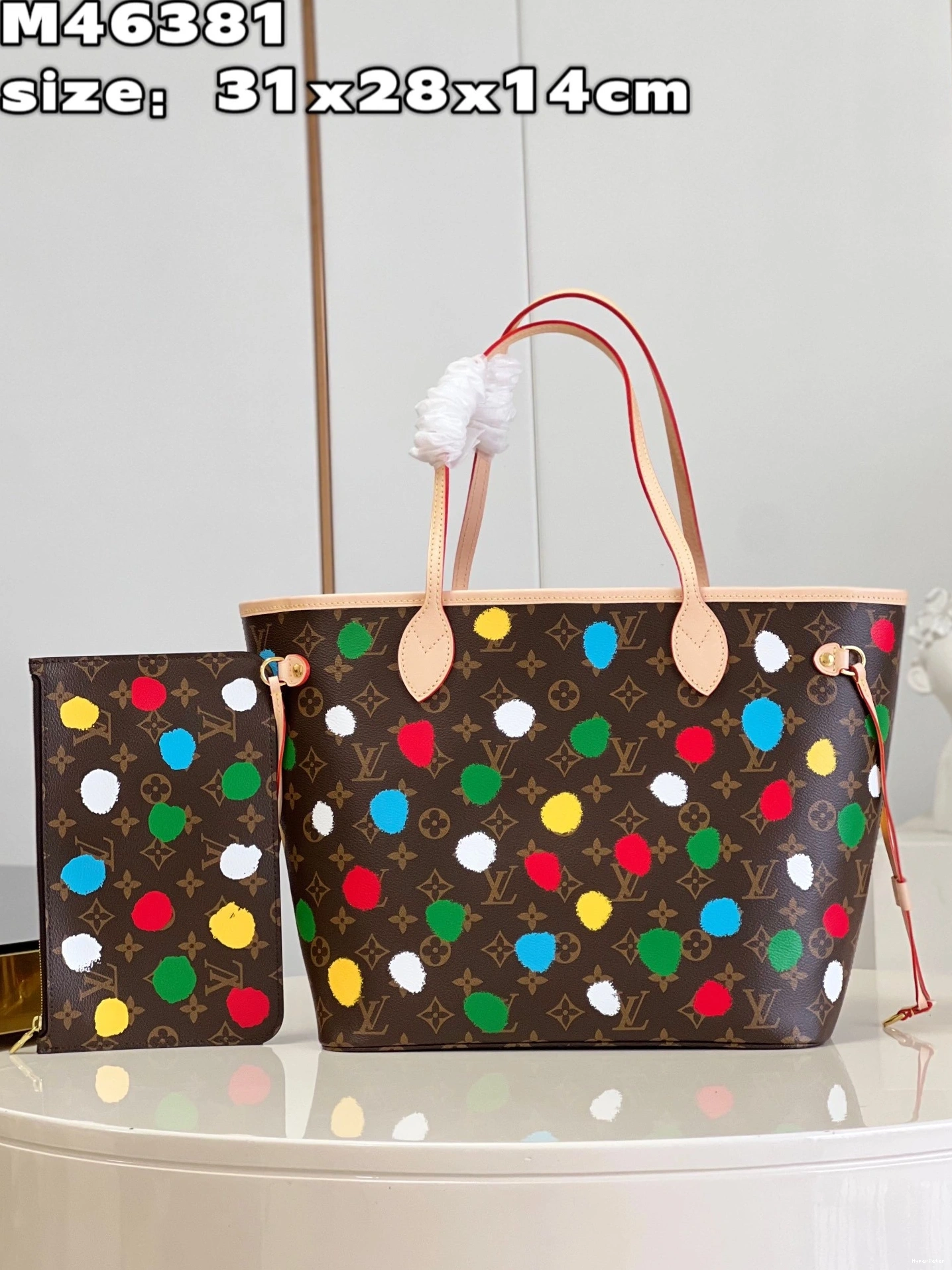 VUITTON x LOUIS YK MM NEVERFULL 0814